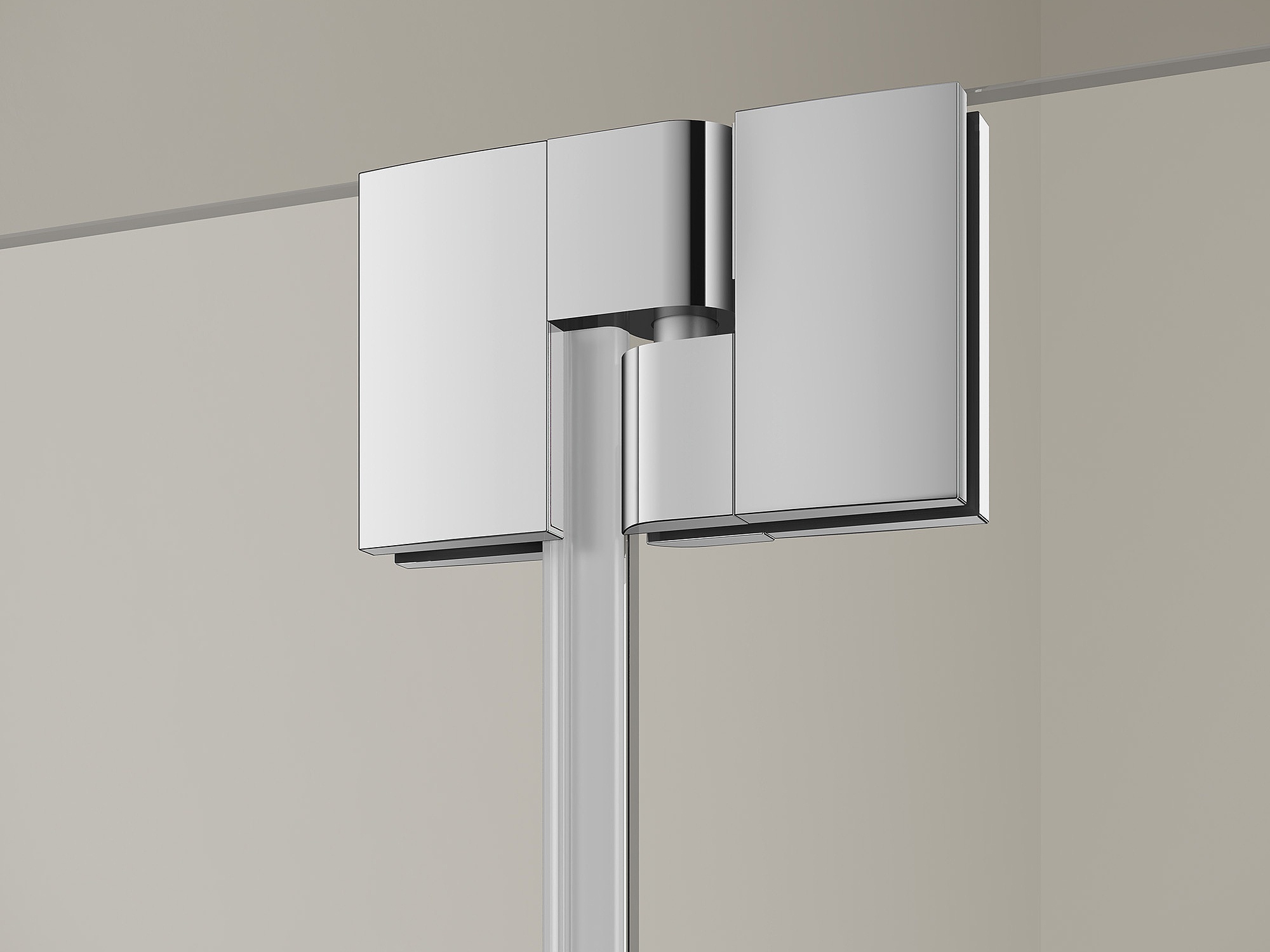 Kermi shower enclosure, FILIA XP hinge