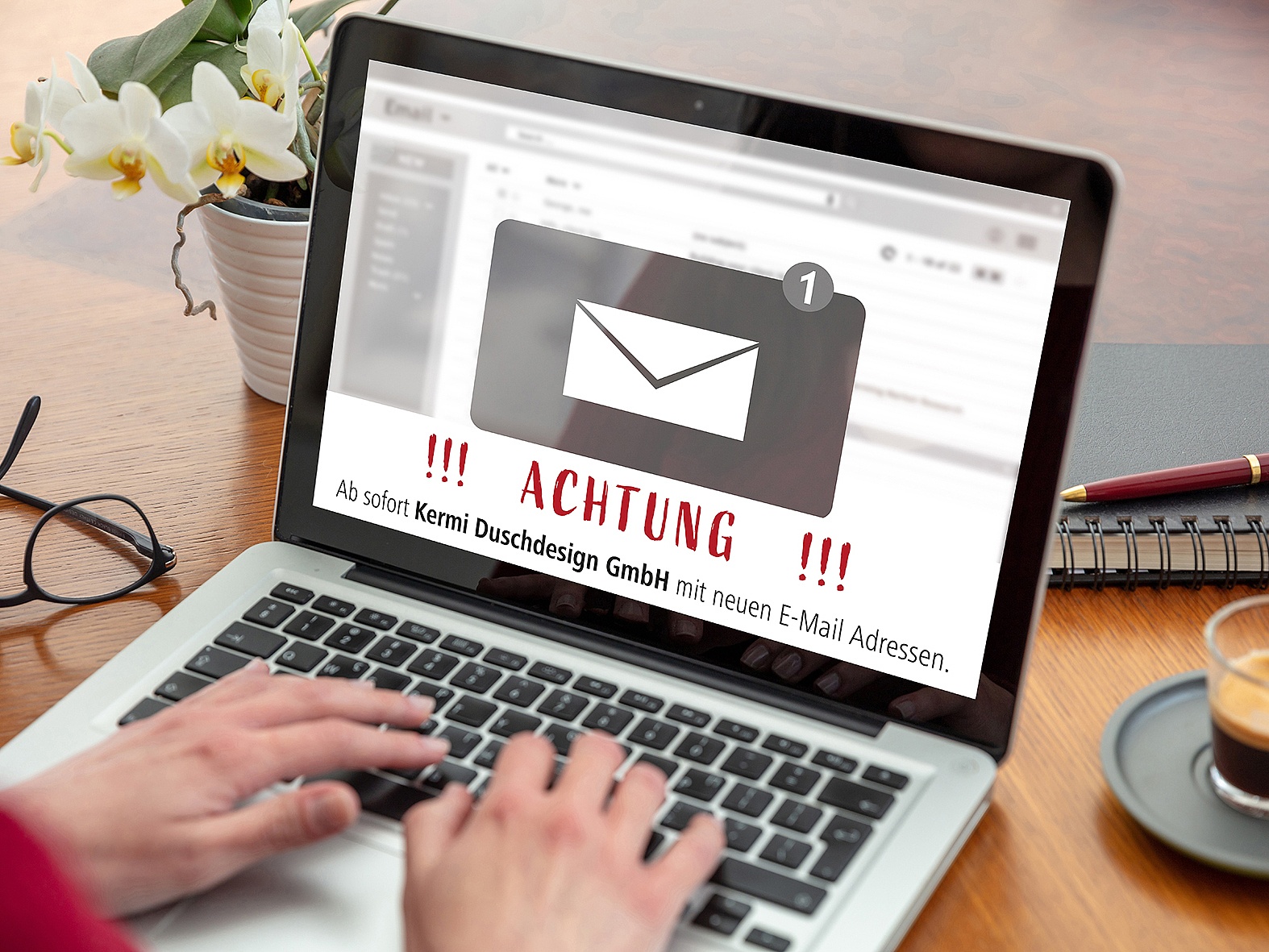 Neue E-Mail Adressen Neue E-Mail Adressen Kermi Duschdesign