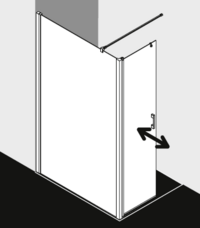 Kermi Duschkabine LIGA LIT1L
