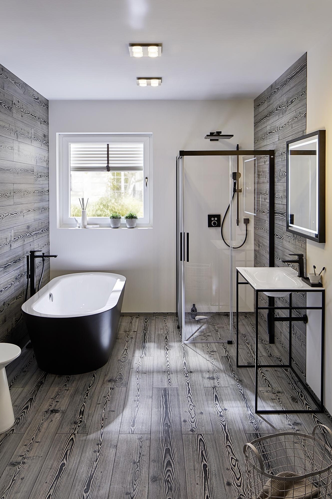 Kermi Inspiration bathroom with NICA, POINT, and CREDO-PLUS