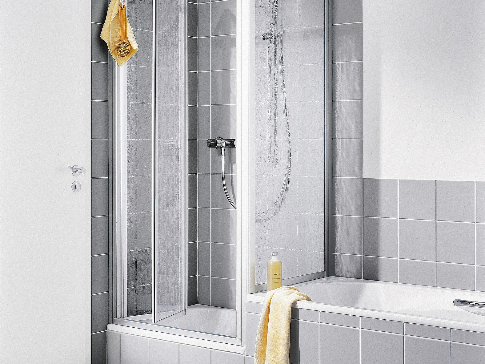 Kermi profile shower enclosure, NOVA 2000 folding door