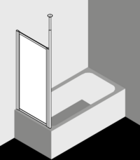 Kermi shower enclosure, VARIO 2000 V2TWDL