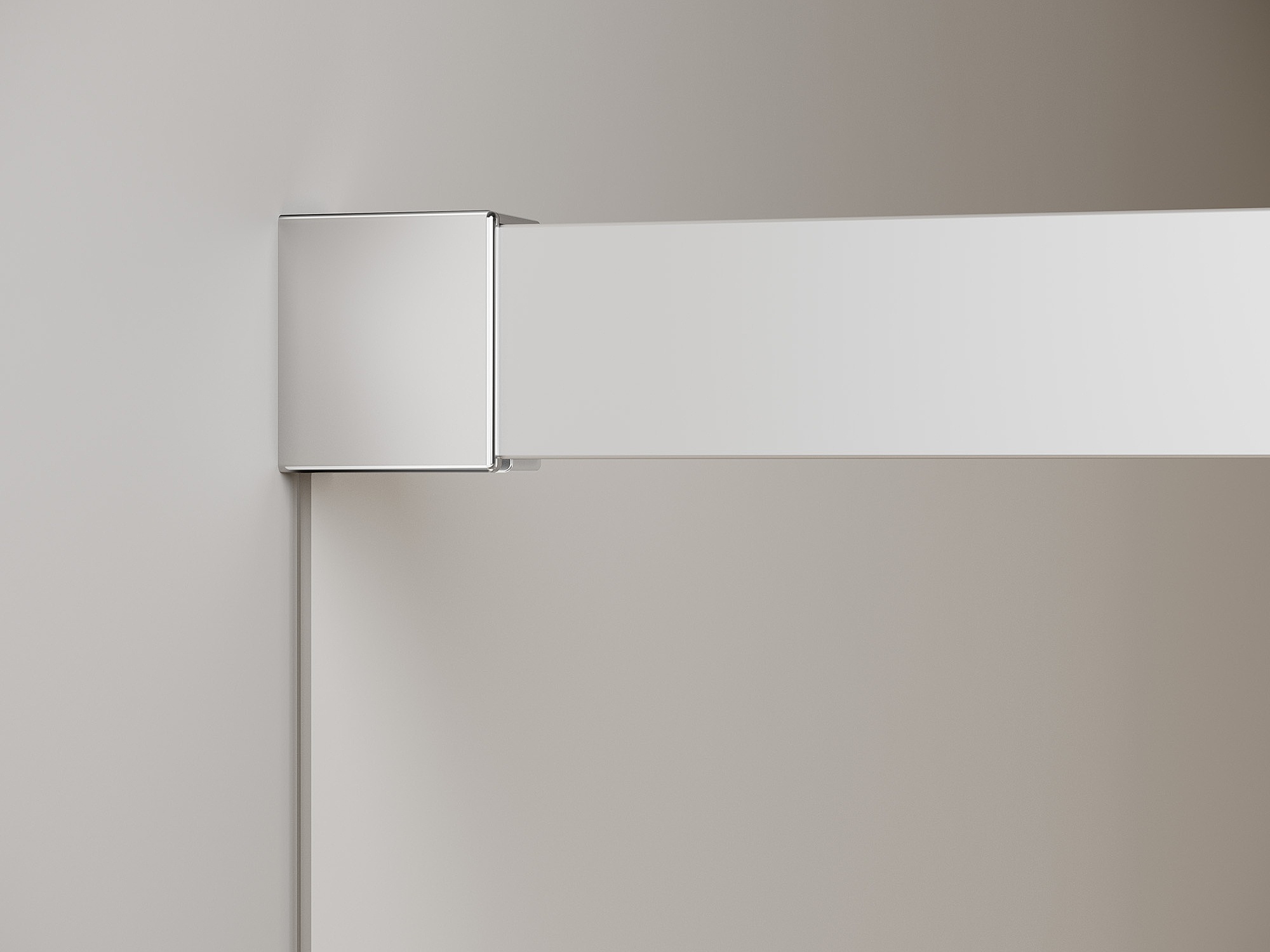 Kermi profile shower enclosure, NICA wall hinge