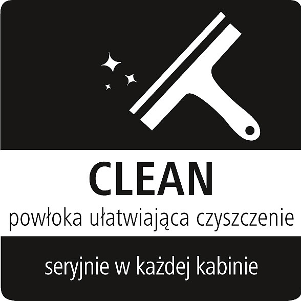 Kermi CLEAN Łatwa w pielęgnacji powłoka do szkła