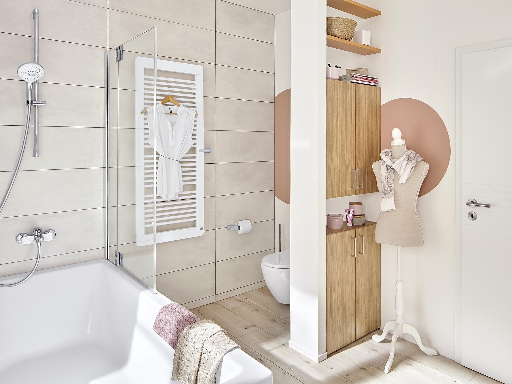 Kermi Inspiration bathroom with PASA XP and CREDO-PLUS