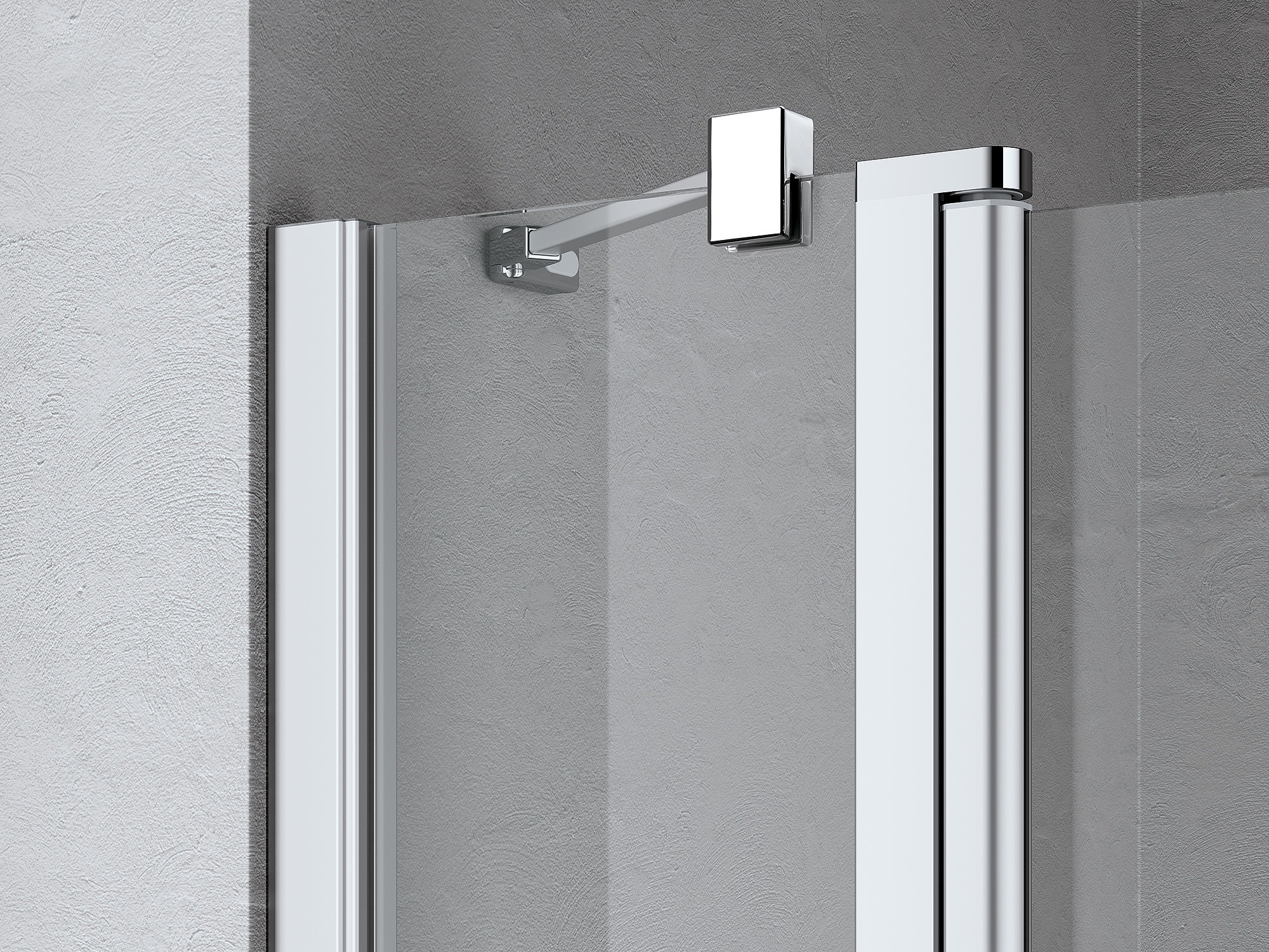 Kermi profile shower enclosure, LIGA stabilizer