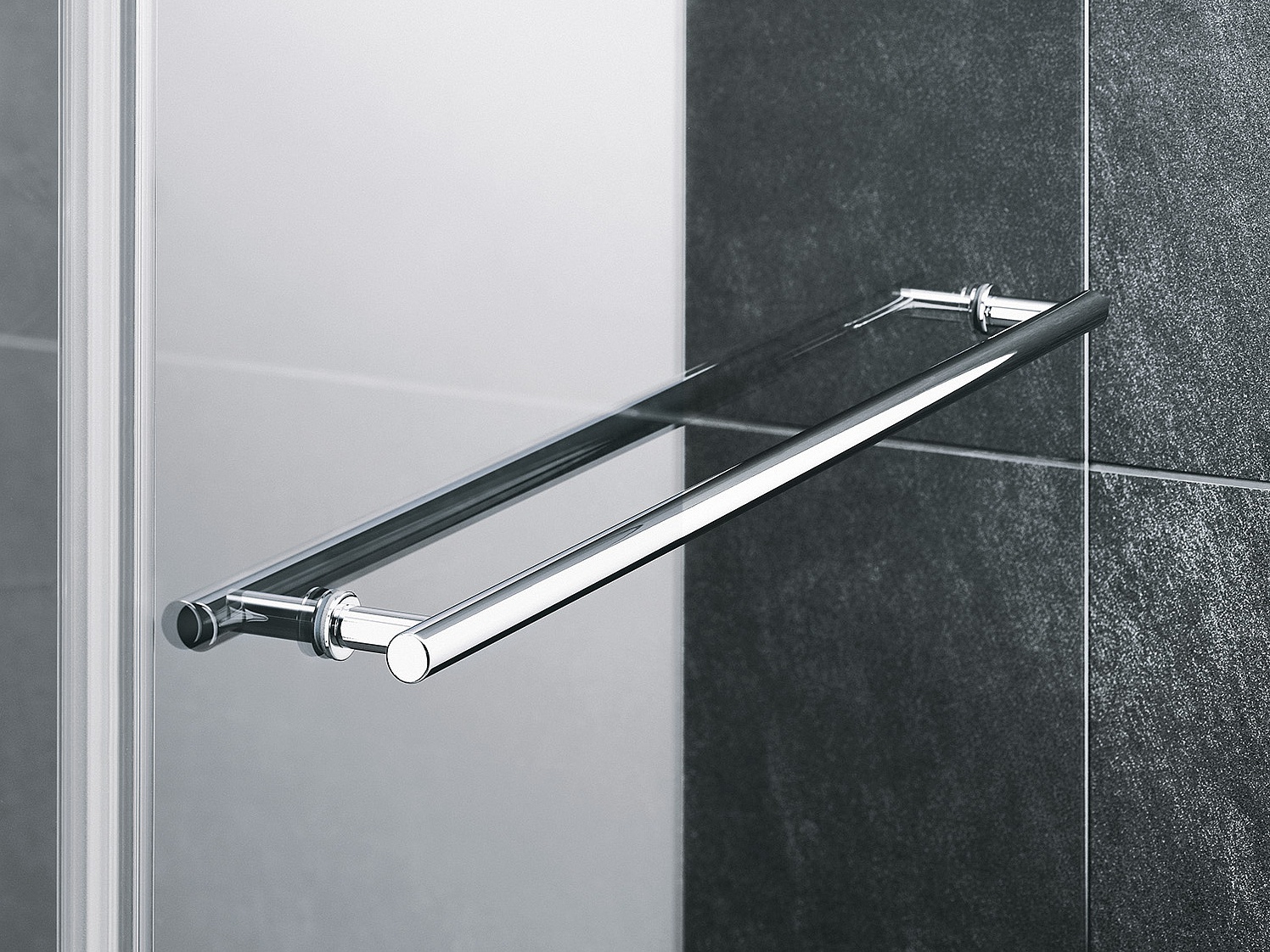 Kermi shower enclosure, PASA towel rail