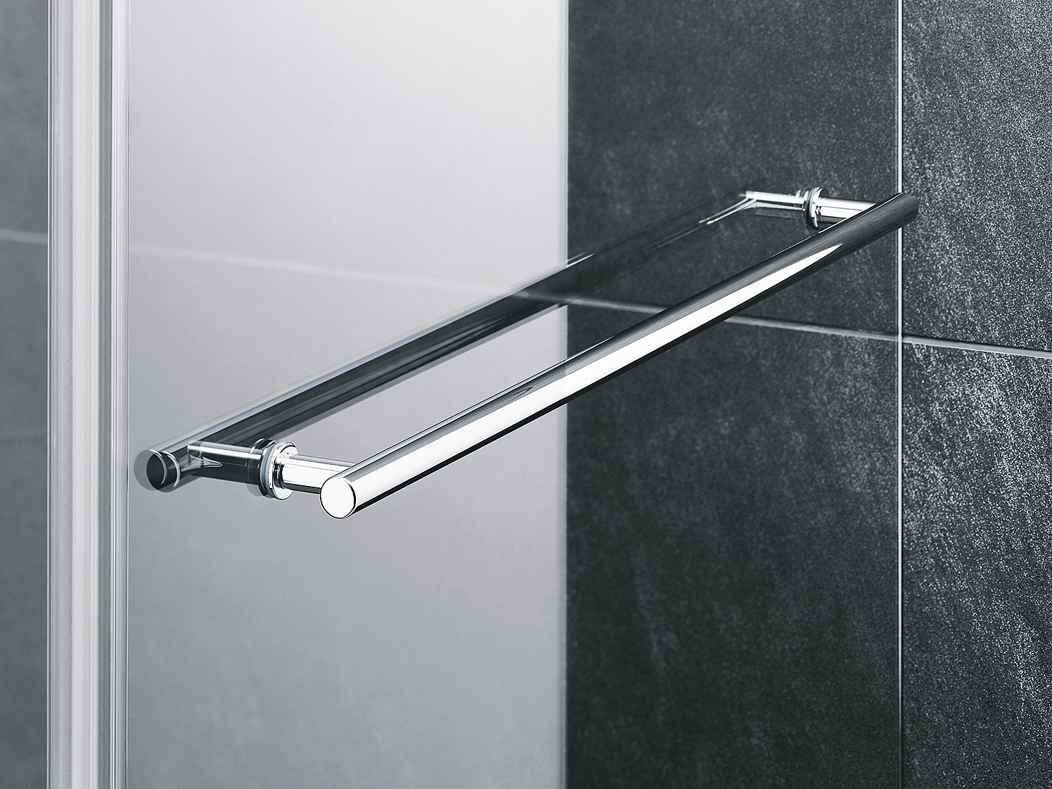 Kermi shower enclosure, PASA towel rail