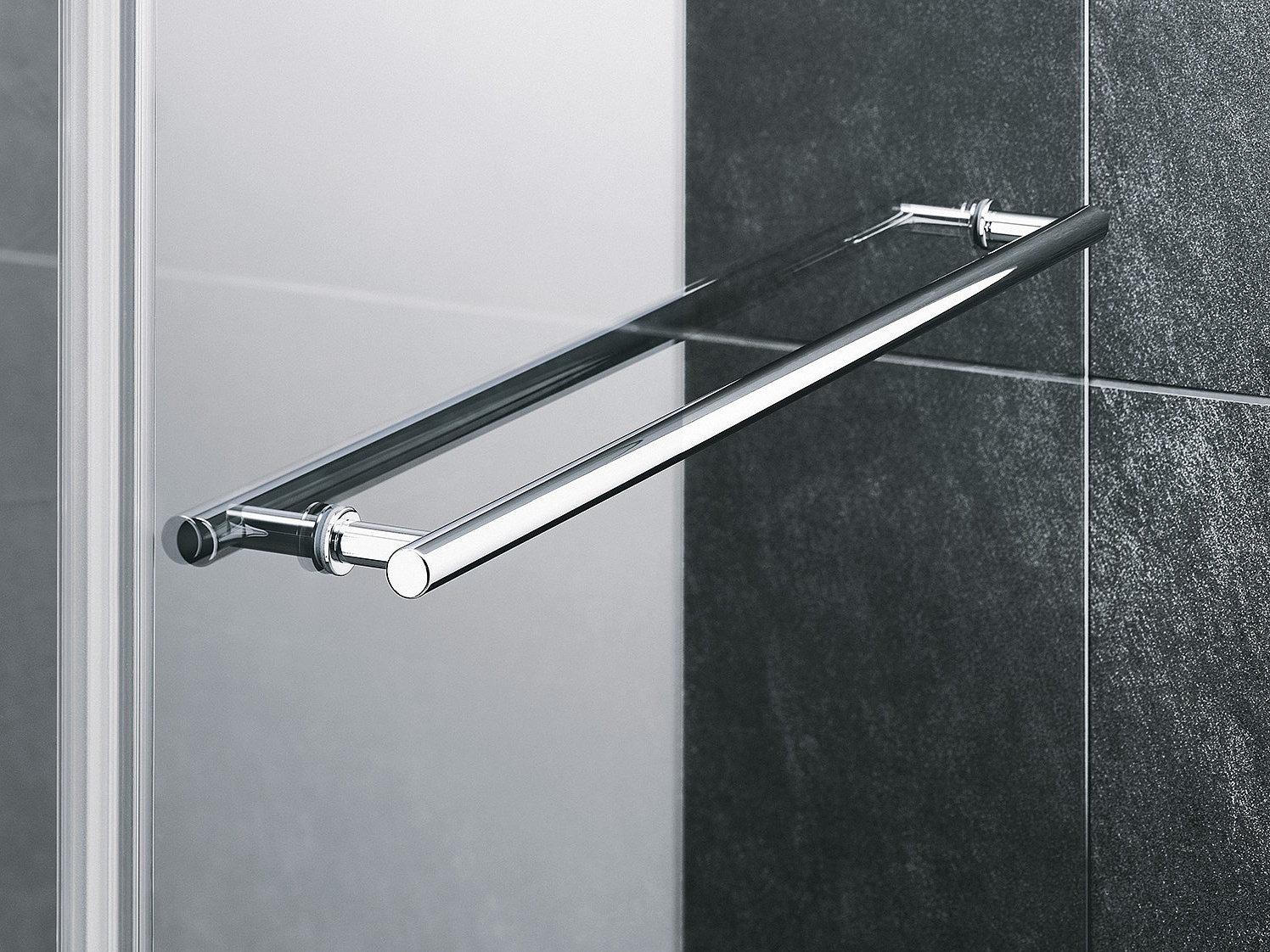 Kermi shower enclosure, PASA towel rail