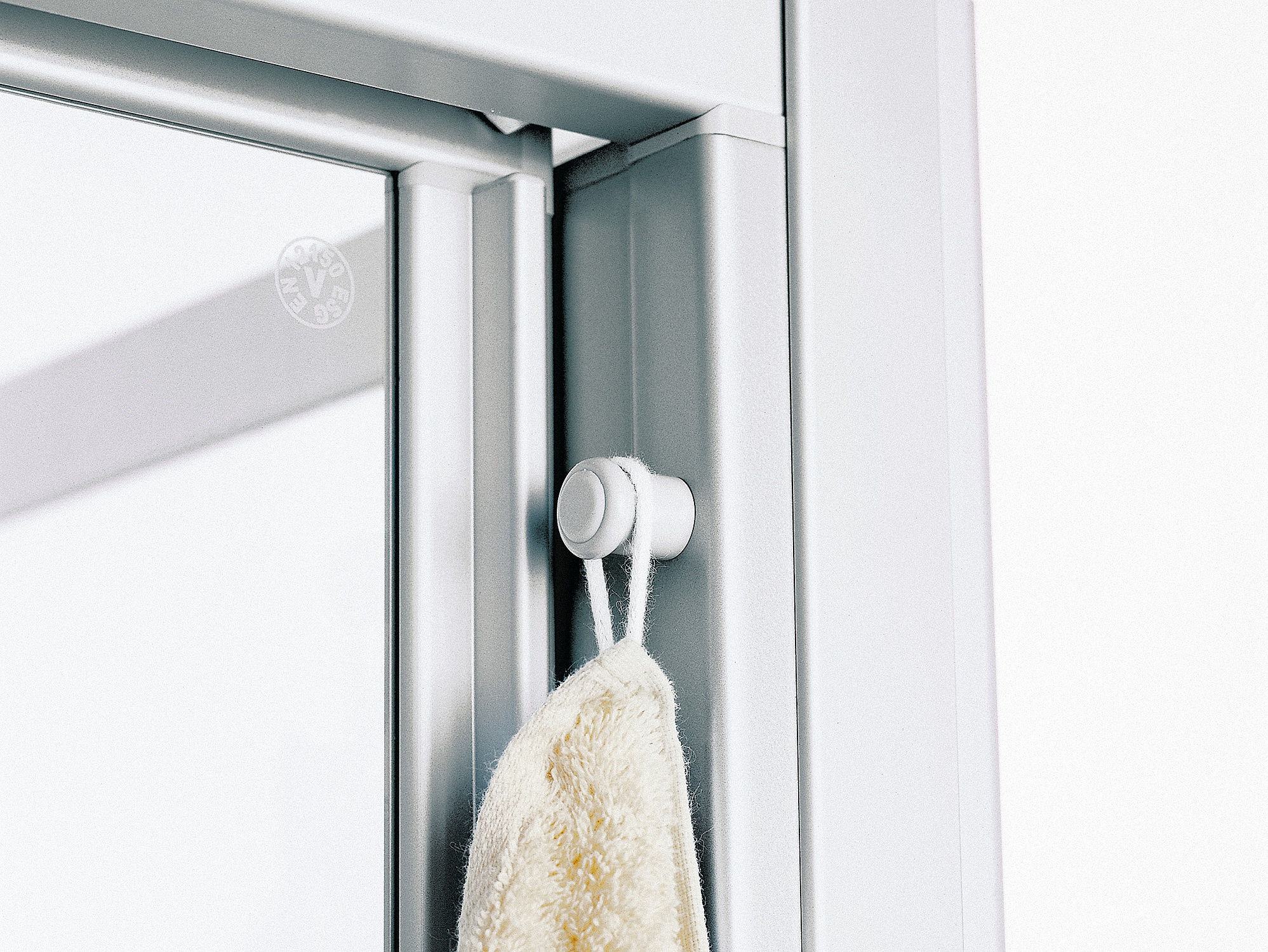 Kermi profile shower enclosure, IBIZA towel hook