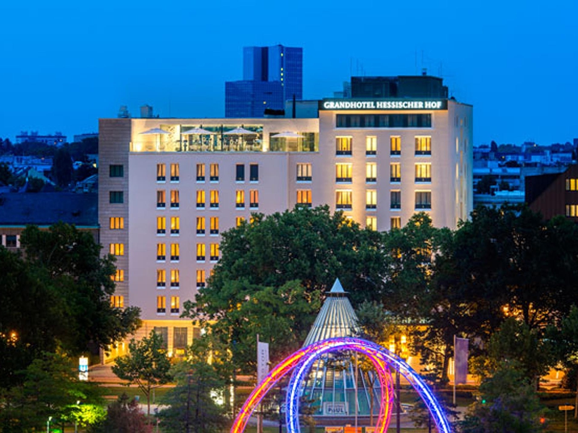 Kermi Duschdesign Referenzobjekt Grandhotel Hessischer Hof, Frankfurt