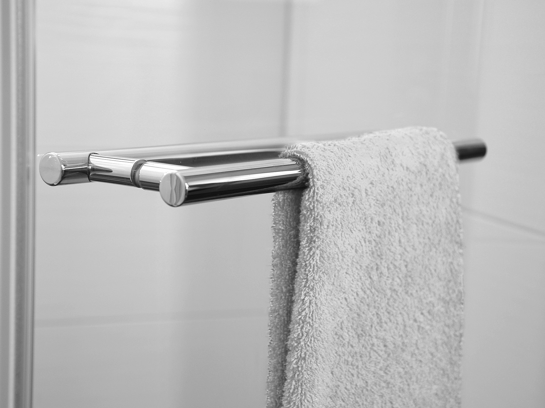 Kermi shower enclosure, PASA XP towel rail