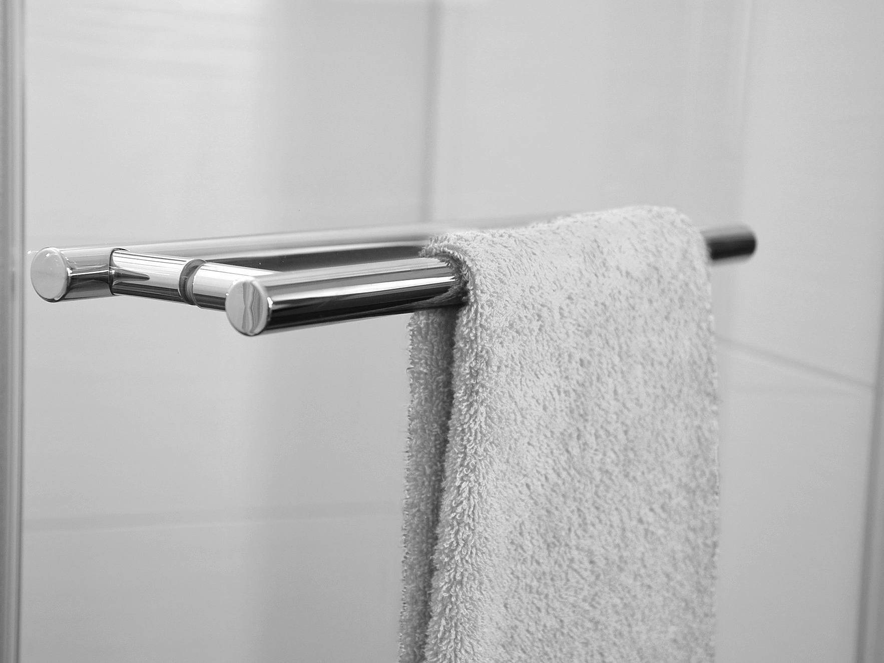 Kermi shower enclosure, PASA XP towel rail