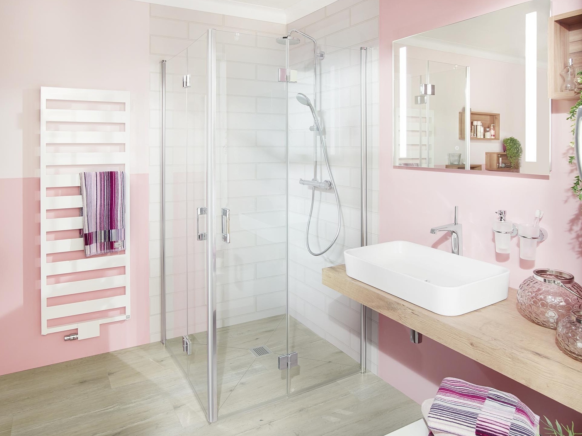 Inspirazione bagno Kermi con LIGA e POINT