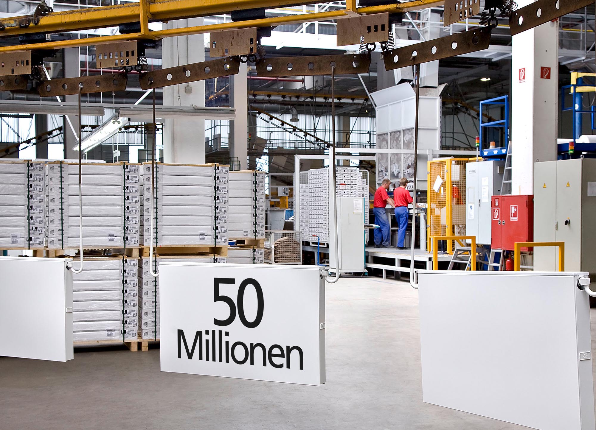 De 50 miljoenste paneelradiator