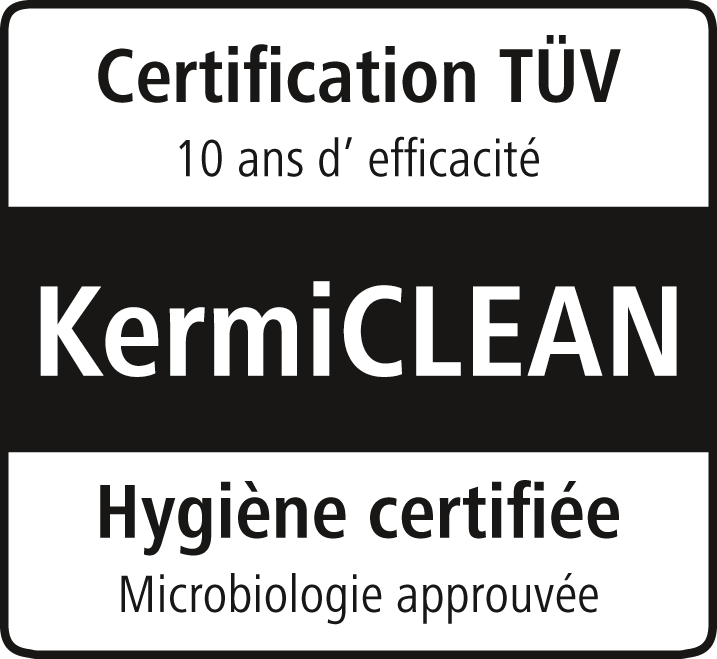 Kermi Logo KermiCLEAN Beschichtung für ESG 